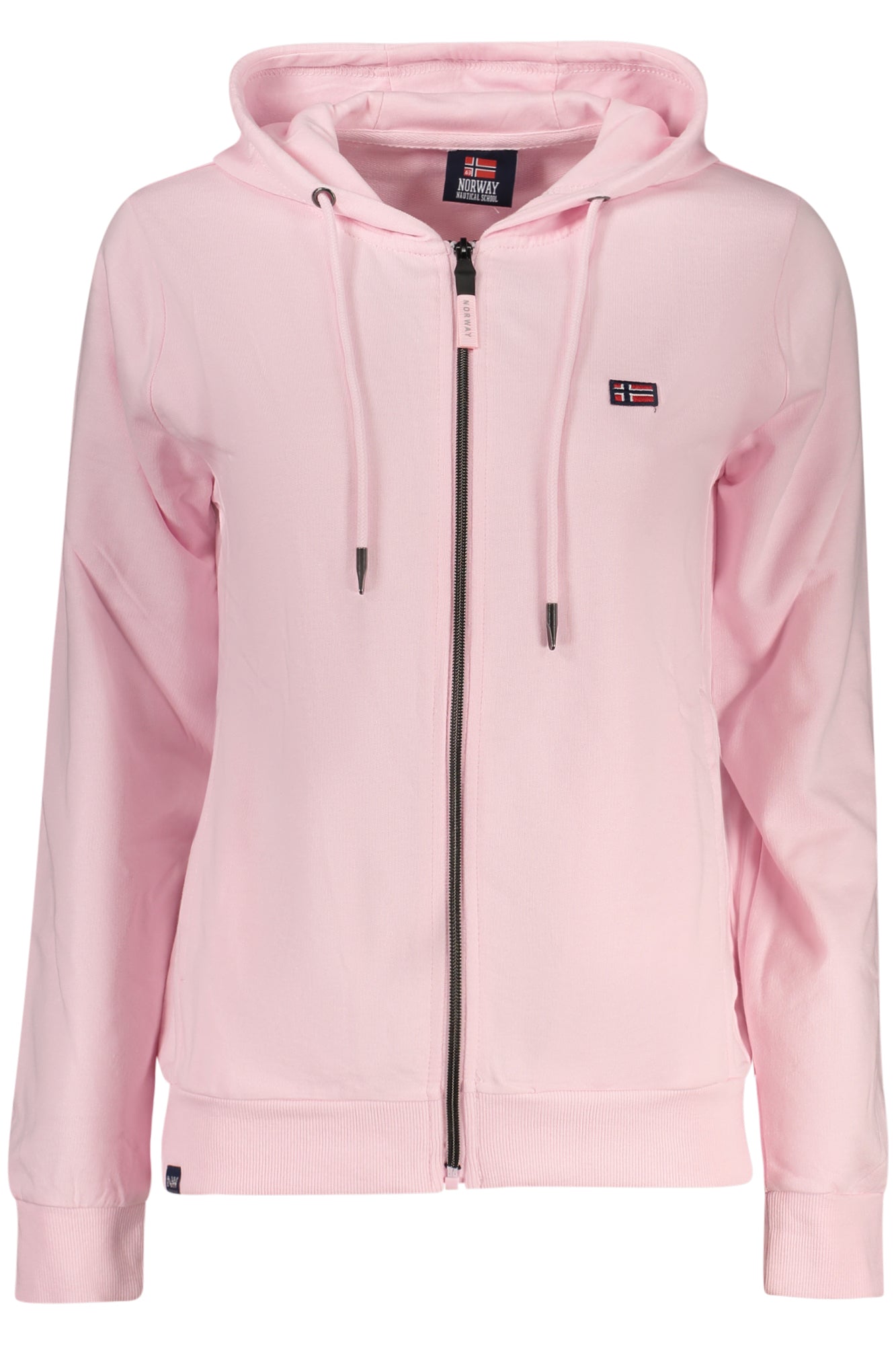 NORWAY 1963 FELPA CON ZIP DONNA ROSA