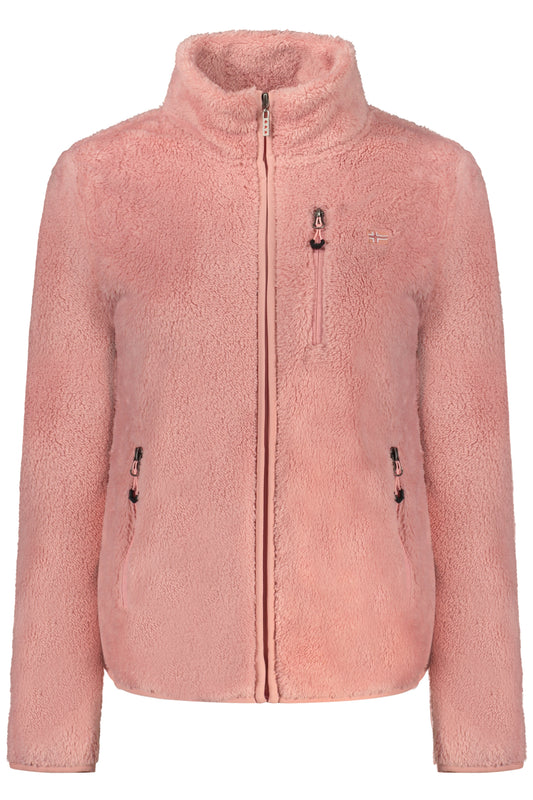 NORWAY 1963 FELPA CON ZIP DONNA ROSA