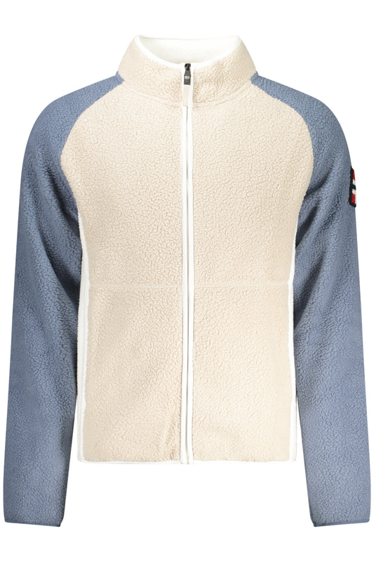 NORWAY 1963 FELPA CON ZIP UOMO BEIGE