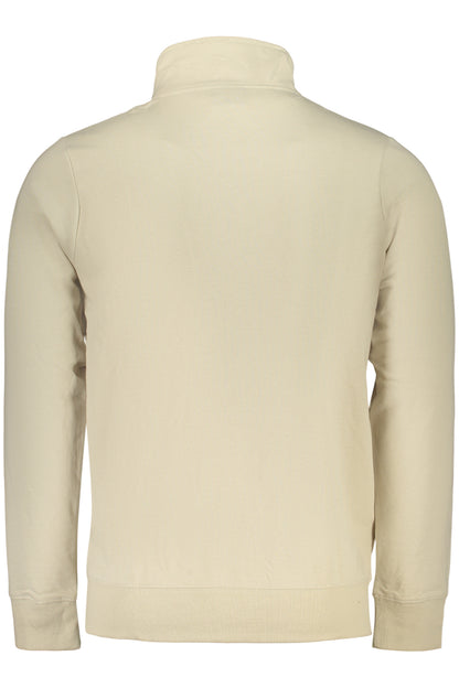 NORWAY 1963 FELPA CON ZIP UOMO BEIGE
