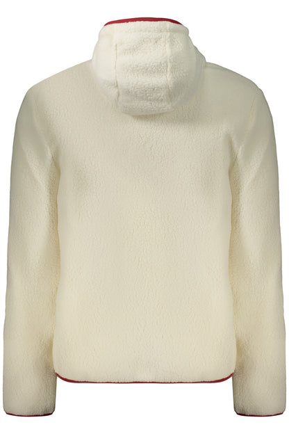 NORWAY 1963 FELPA CON ZIP UOMO BIANCO