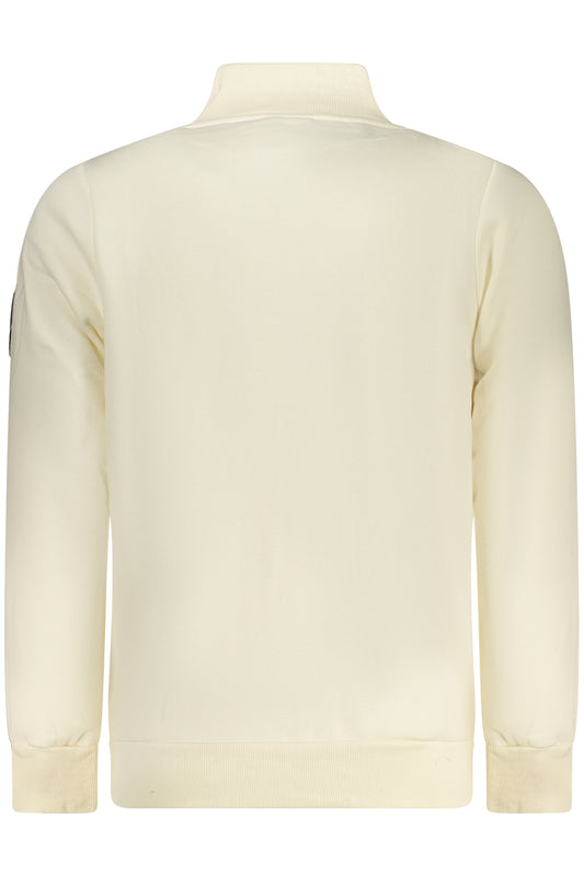 NORWAY 1963 FELPA CON ZIP UOMO BIANCO