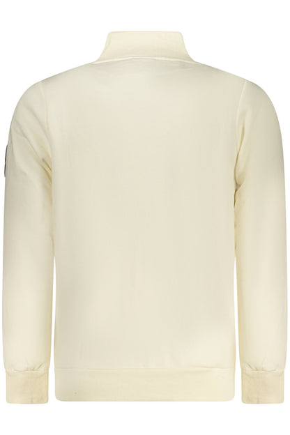 NORWAY 1963 FELPA CON ZIP UOMO BIANCO