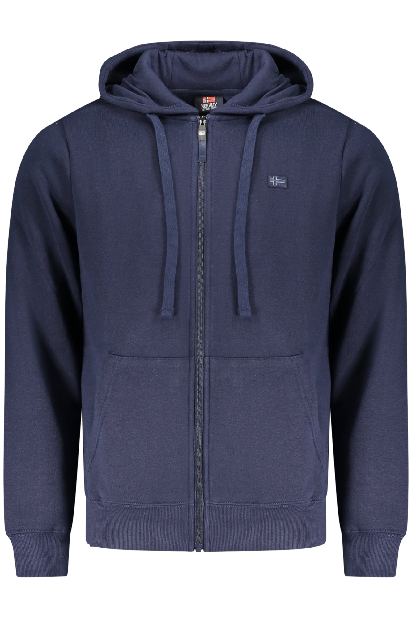 NORWAY 1963 FELPA CON ZIP UOMO BLU
