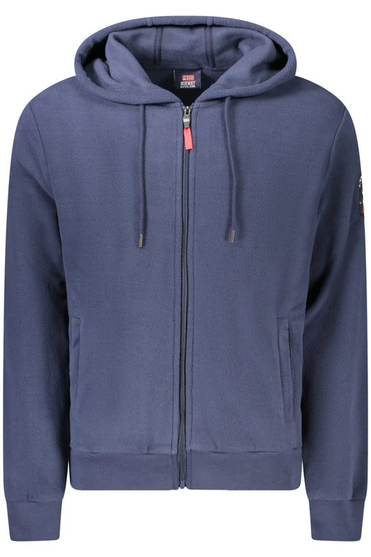 NORWAY 1963 FELPA CON ZIP UOMO