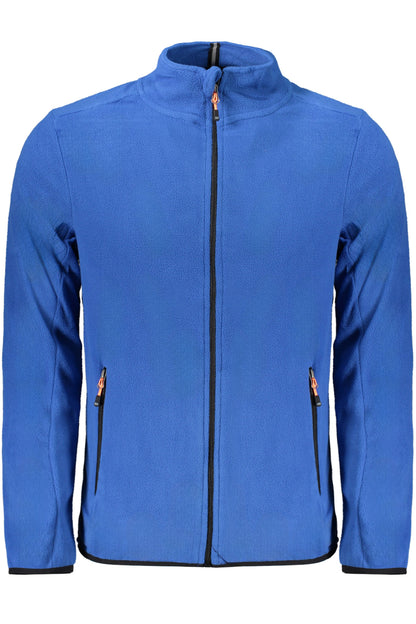 NORWAY 1963 FELPA CON ZIP UOMO BLU