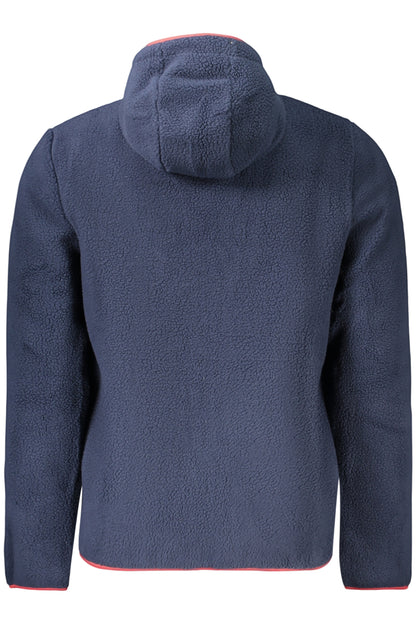 NORWAY 1963 FELPA CON ZIP UOMO BLU