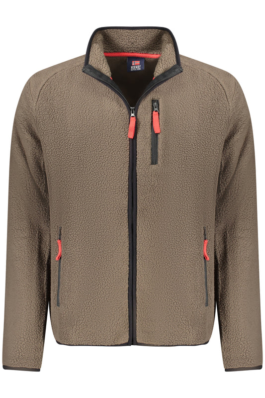 NORWAY 1963 FELPA CON ZIP UOMO