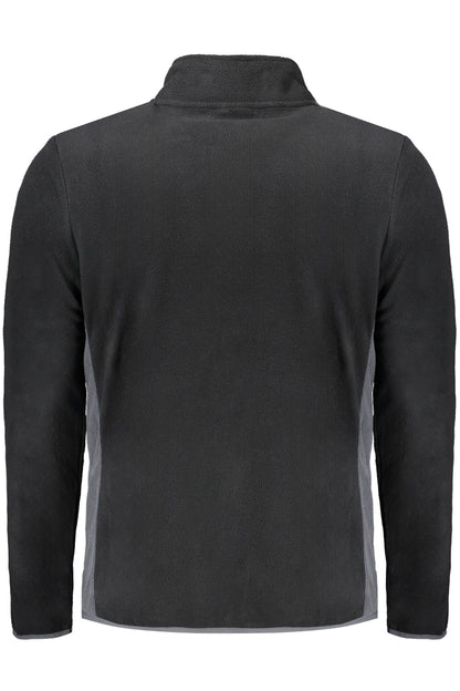 NORWAY 1963 FELPA CON ZIP UOMO NERO