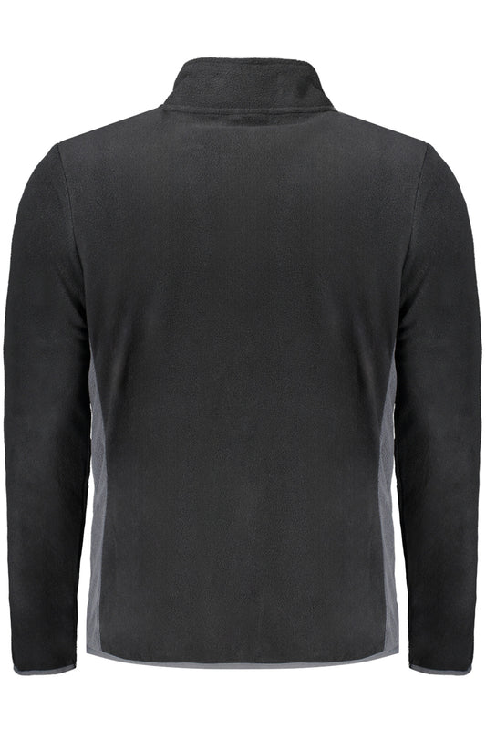 NORWAY 1963 FELPA CON ZIP UOMO NERO