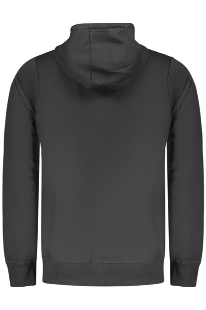 NORWAY 1963 FELPA CON ZIP UOMO NERO