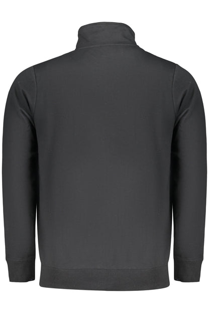 NORWAY 1963 FELPA CON ZIP UOMO NERO