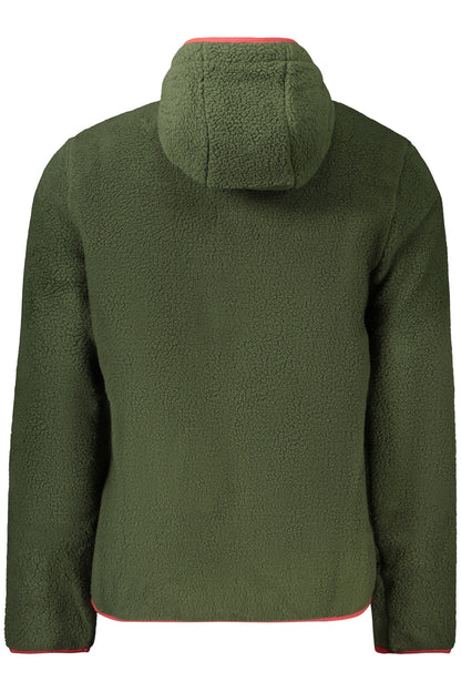 NORWAY 1963 FELPA CON ZIP UOMO VERDE