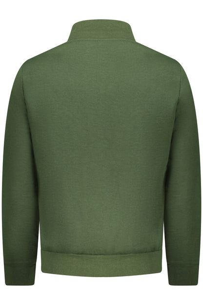 NORWAY 1963 FELPA CON ZIP UOMO VERDE