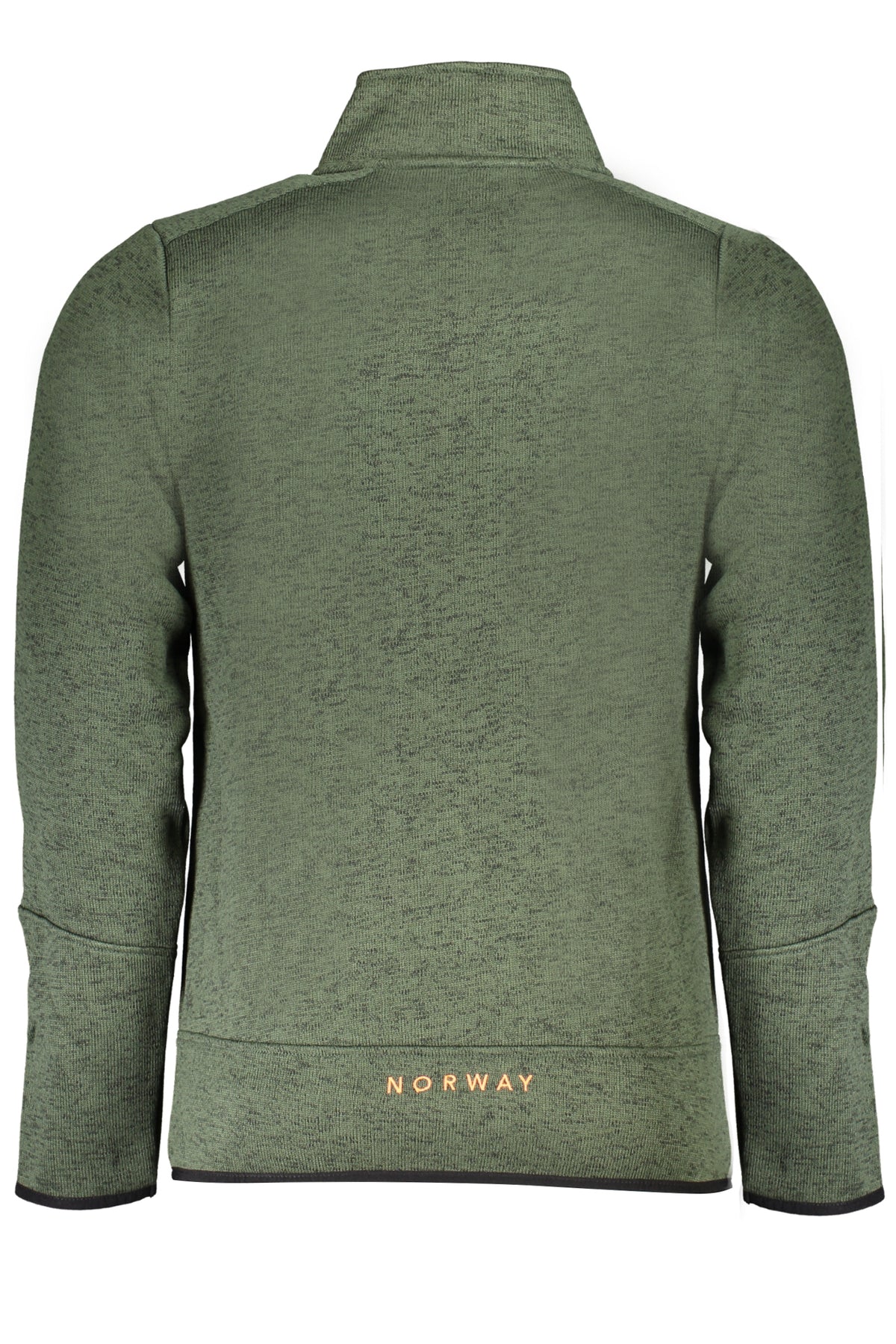 NORWAY 1963 FELPA CON ZIP UOMO VERDE