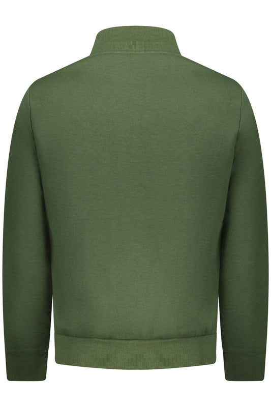 NORWAY 1963 FELPA CON ZIP UOMO VERDE