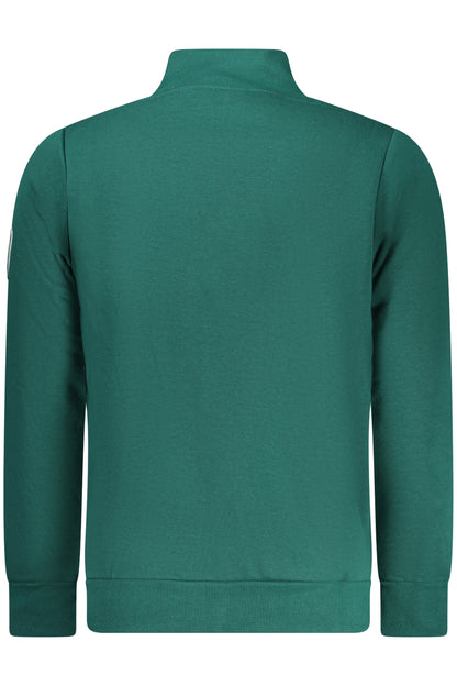 NORWAY 1963 FELPA CON ZIP UOMO VERDE