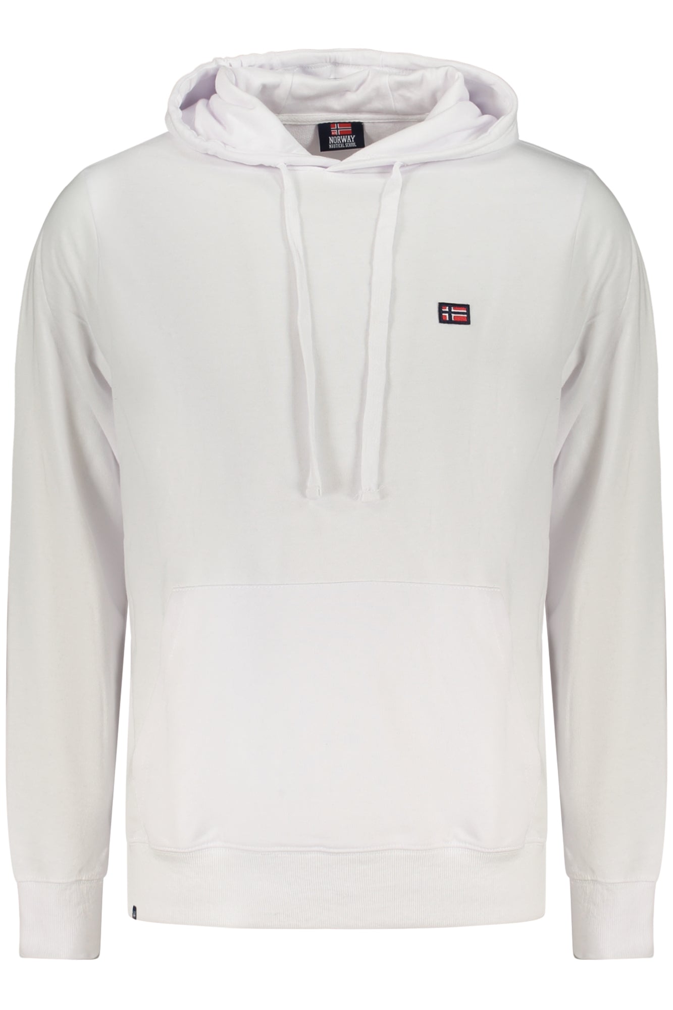 NORWAY 1963 FELPA SENZA ZIP UOMO BIANCO
