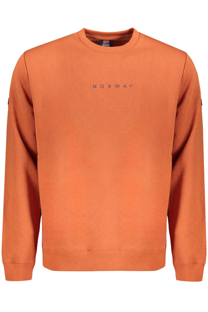 NORWAY 1963 FELPA SENZA ZIP UOMO MARRONE