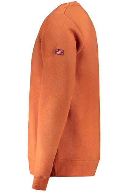 NORWAY 1963 FELPA SENZA ZIP UOMO MARRONE
