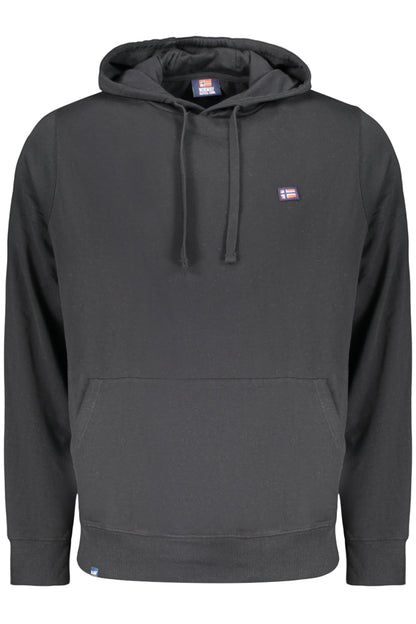 NORWAY 1963 FELPA SENZA ZIP UOMO NERO