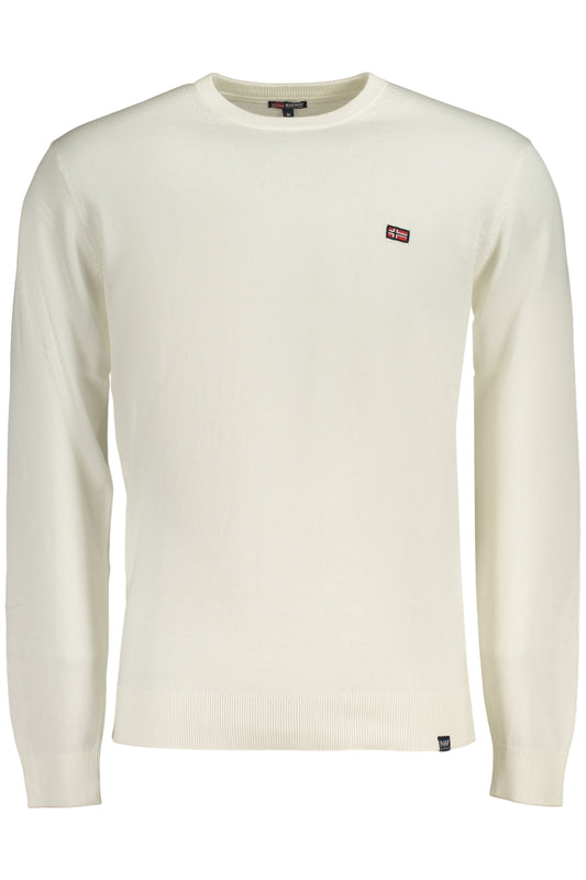 NORWAY 1963 MAGLIA UOMO BIANCO