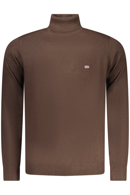 NORWAY 1963 MAGLIA UOMO MARRONE
