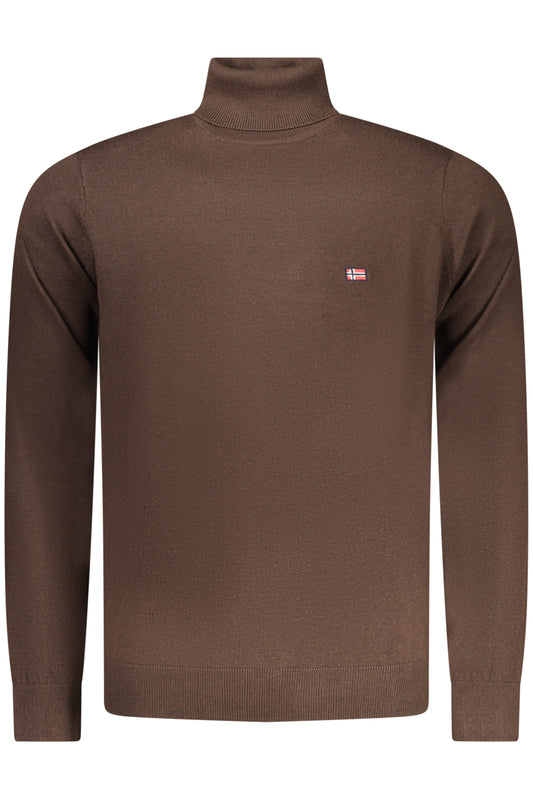 NORWAY 1963 MAGLIA UOMO MARRONE