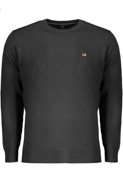 NORWAY 1963 MAGLIA UOMO NERO
