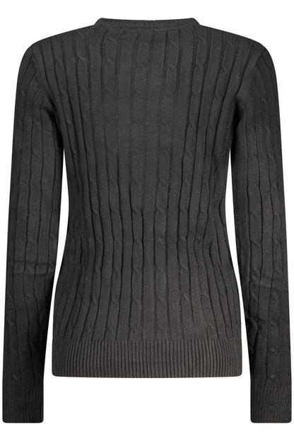 NORWAY 1963 MAGLIONE DONNA NERO