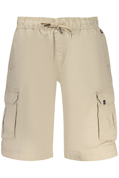 NORWAY 1963 PANTALONE BERMUDA UOMO BEIGE