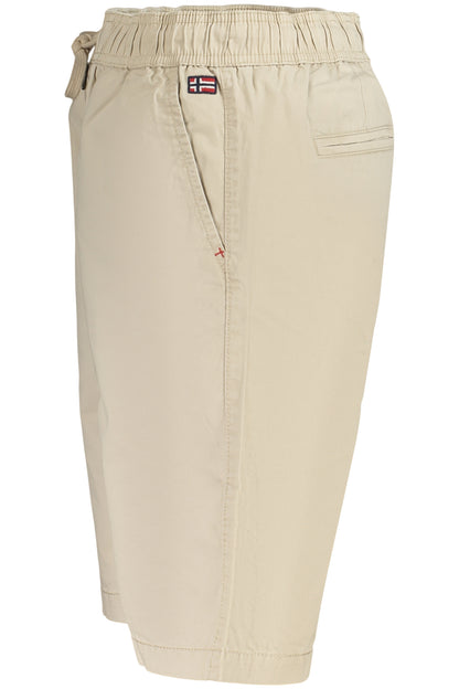 NORWAY 1963 PANTALONE BERMUDA UOMO BEIGE