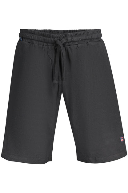 NORWAY 1963 PANTALONE BERMUDA UOMO NERO