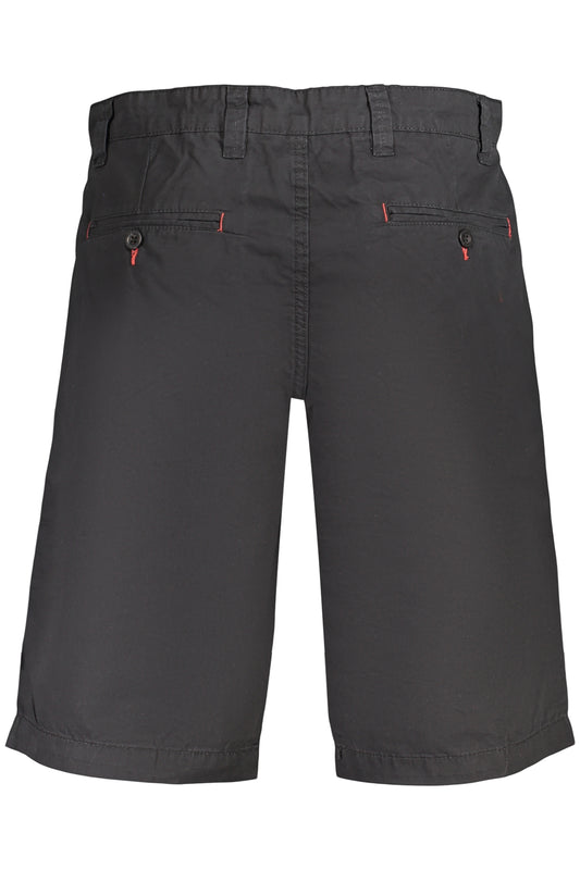 NORWAY 1963 PANTALONE BERMUDA UOMO NERO