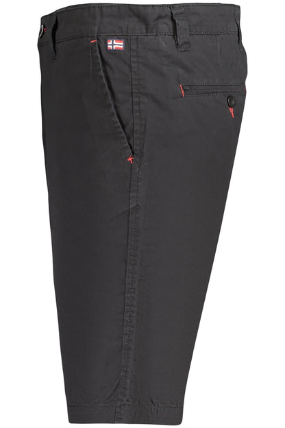 NORWAY 1963 PANTALONE BERMUDA UOMO NERO