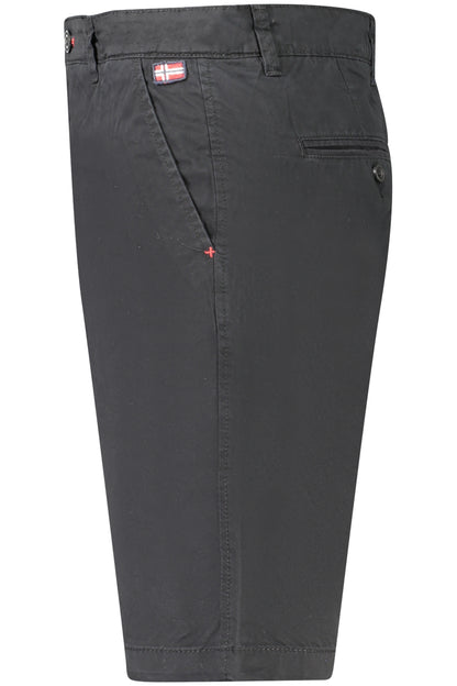 NORWAY 1963 PANTALONE BERMUDA UOMO NERO