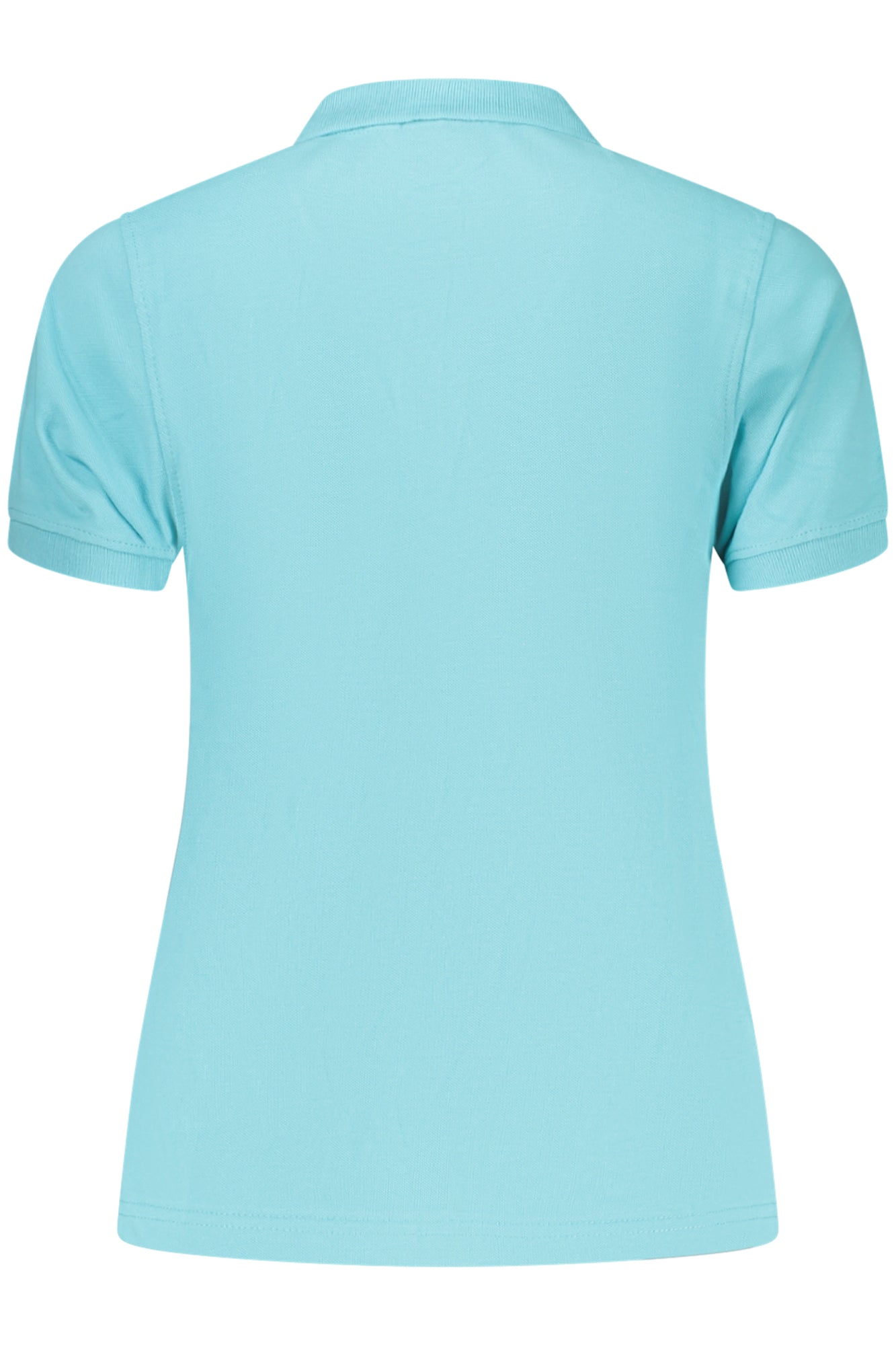 NORWAY 1963 POLO MANICHE CORTE DONNA AZZURRO