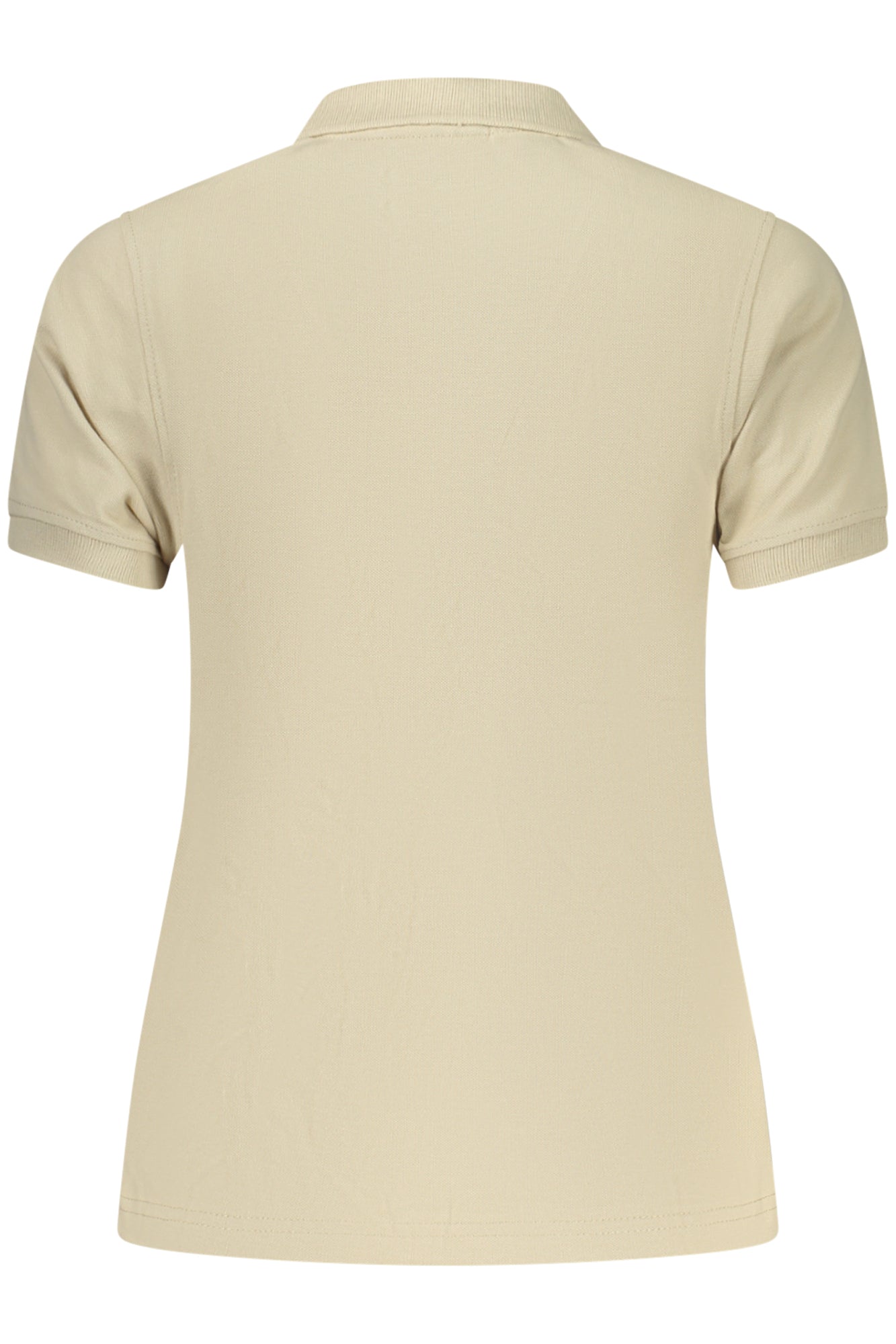 NORWAY 1963 POLO MANICHE CORTE DONNA BEIGE