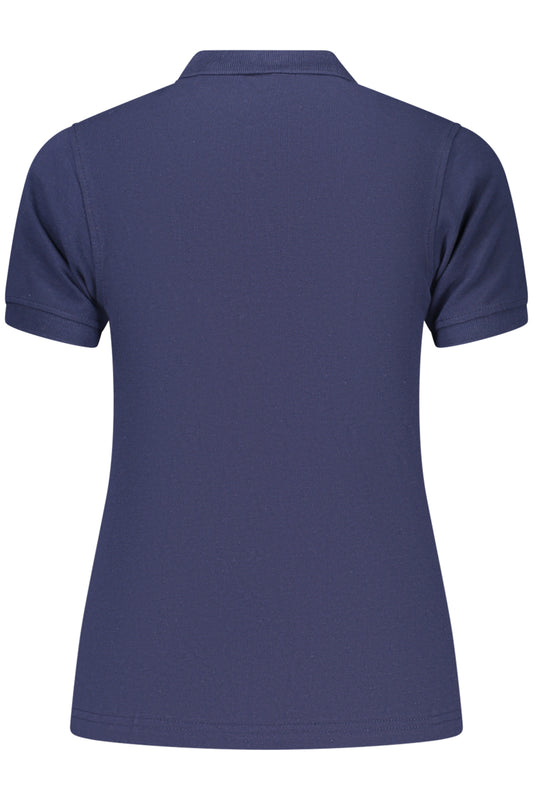 NORWAY 1963 POLO MANICHE CORTE DONNA BLU