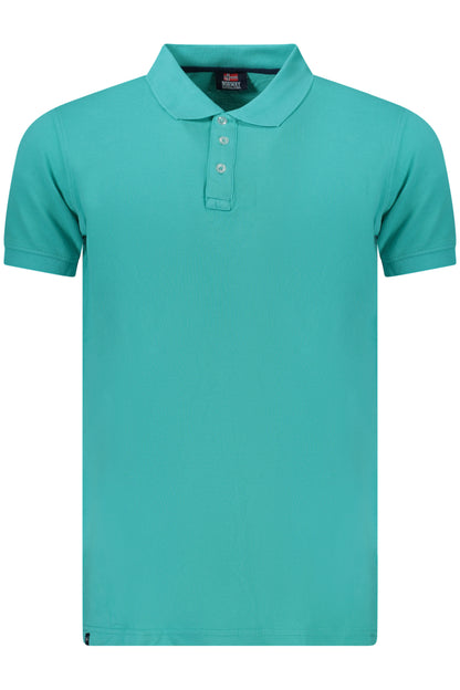 NORWAY 1963 POLO MANICHE CORTE UOMO AZZURRO