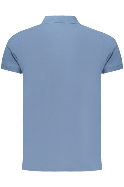 NORWAY 1963 POLO MANICHE CORTE UOMO AZZURRO