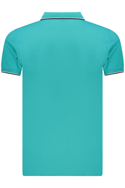 NORWAY 1963 POLO MANICHE CORTE UOMO AZZURRO