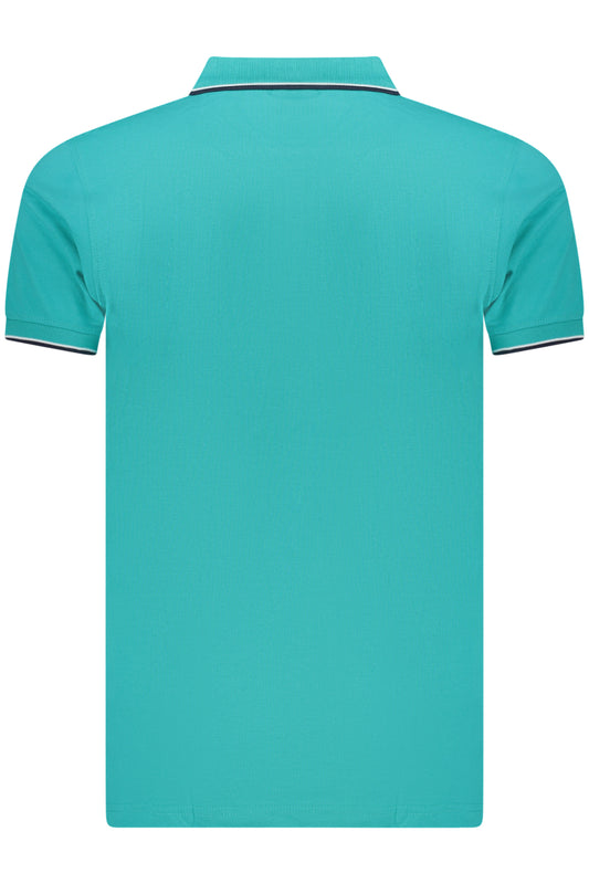 NORWAY 1963 POLO MANICHE CORTE UOMO AZZURRO