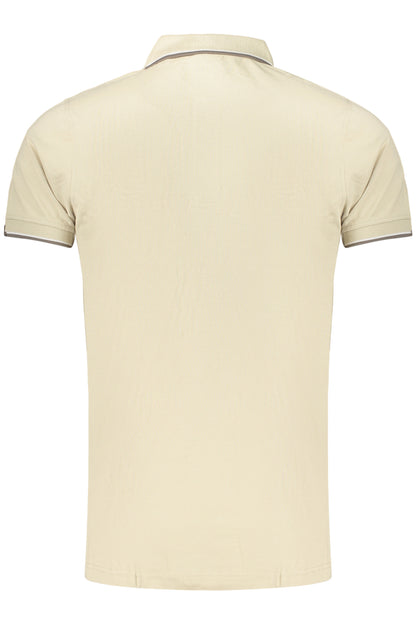 NORWAY 1963 POLO MANICHE CORTE UOMO BEIGE