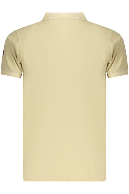 NORWAY 1963 POLO MANICHE CORTE UOMO BEIGE
