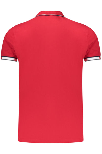 NORWAY 1963 POLO MANICHE CORTE UOMO ROSSO