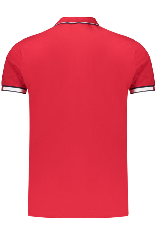 NORWAY 1963 POLO MANICHE CORTE UOMO ROSSO