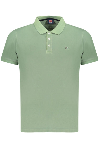 NORWAY 1963 POLO MANICHE CORTE UOMO VERDE