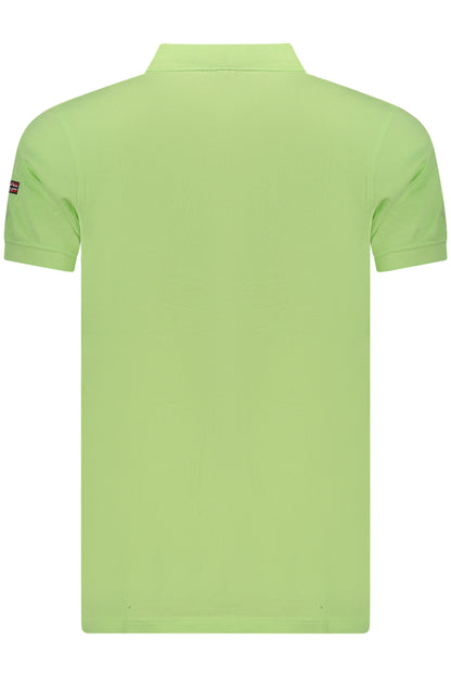 NORWAY 1963 POLO MANICHE CORTE UOMO VERDE