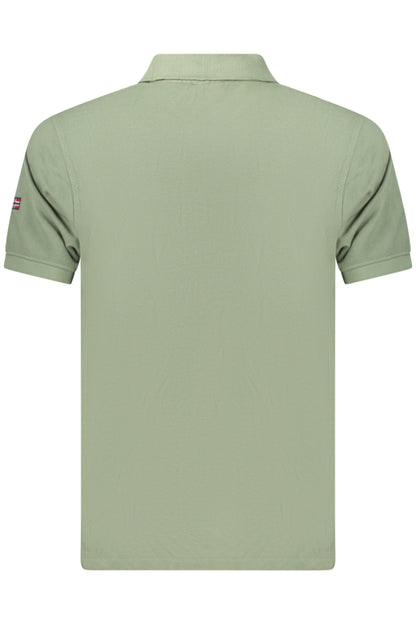 NORWAY 1963 POLO MANICHE CORTE UOMO VERDE